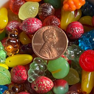 Czech Glass Fruit Bead Mix 25pcs. - Image 3