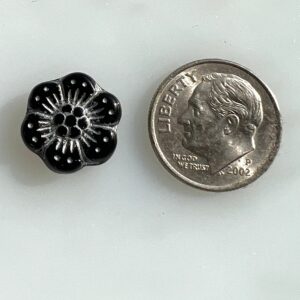 Czech Glass Anemone Flower Bead 14mm - Image 5