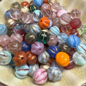 Alternative view of 8mm Melon Bead Mix, Czech Glass Bead, 20 Beads