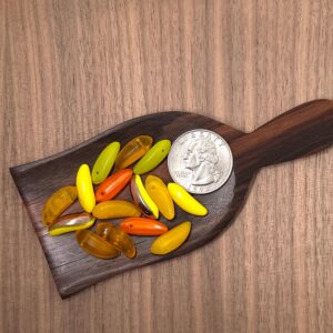 Alternative view of Czech Glass Fruit Bead Banana Mix 16 Beads