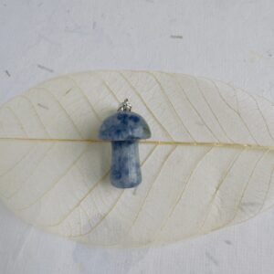 Gemstone Mushroom Pendant 15mm x 20mm 1 Piece - Image 7