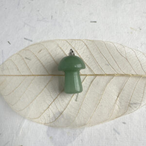 Alternative view of Gemstone Mushroom Pendant 15mm x 20mm 1 Piece
