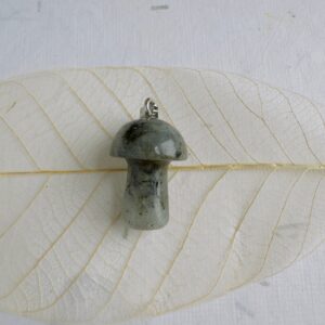 Gemstone Mushroom Pendant 15mm x 20mm 1 Piece - Image 5