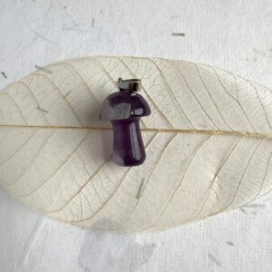 Gemstone Mushroom Pendant 15mm x 20mm 1 Piece - Image 10