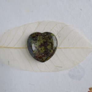 Alternative view of Worry Stone Heart Gemstone 30mm